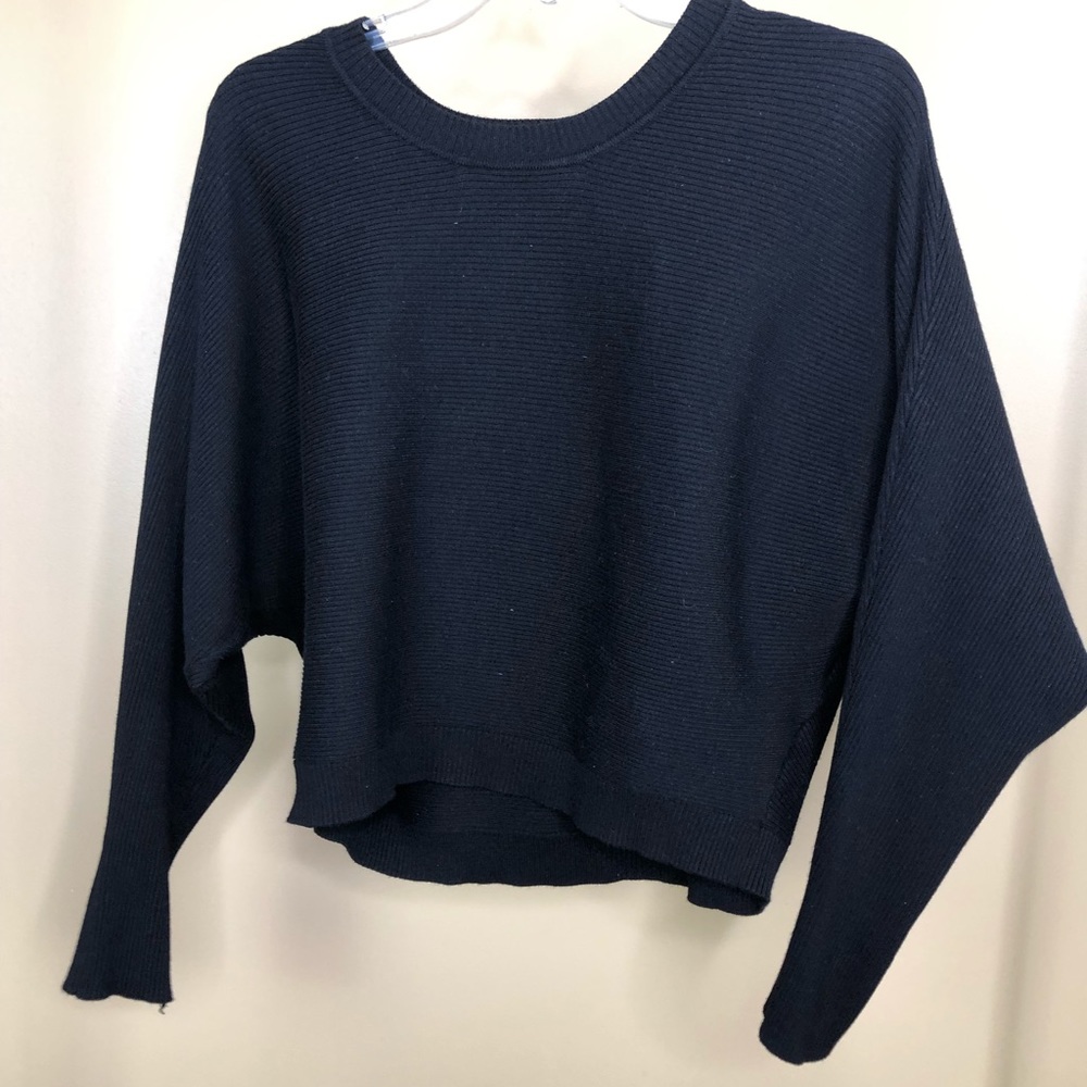 Forever21 Black Long-sleeve Sweater (S)